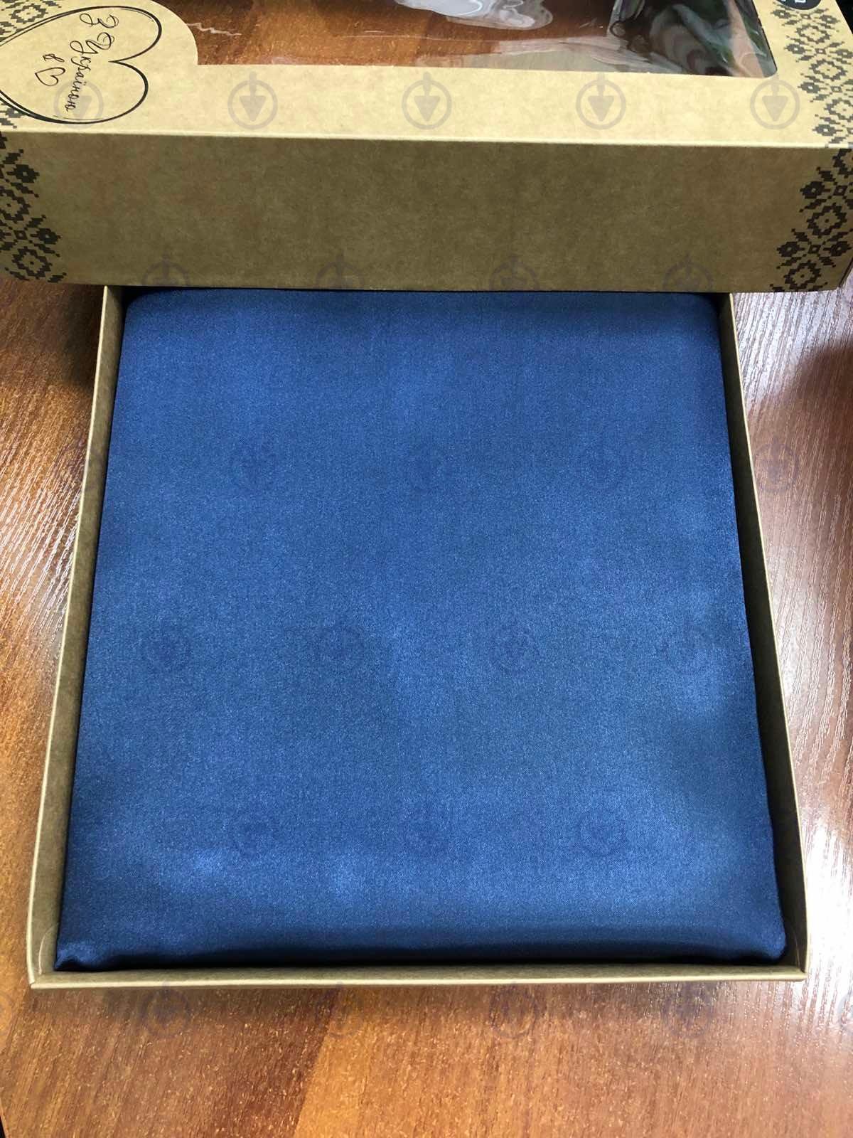 Комплект постільної білизни Moka Textile євро та додаткові 2 наволочки 50х70 см/70х70 см Синій/Білий (2552737164) - фото 2 Комплект постільної білизни Moka Textile євро та додаткові 2 наволочки 50х70 см/70х70 см Синій/Білий (2552737164) - фото 2