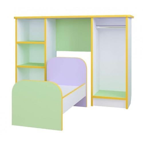 Ігрові меблі для дитячого садка Спальня Lavander/Green Water