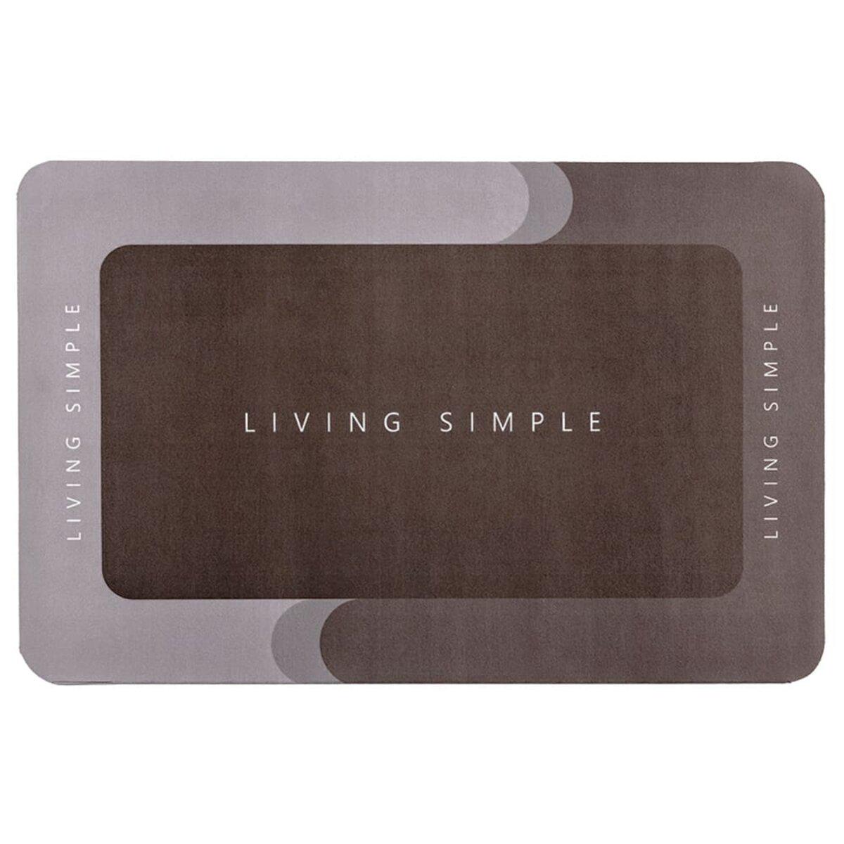 Коврик влагопоглощающий "Living Simple" 38 х 58 см х 3 мм D (SW-00001572)