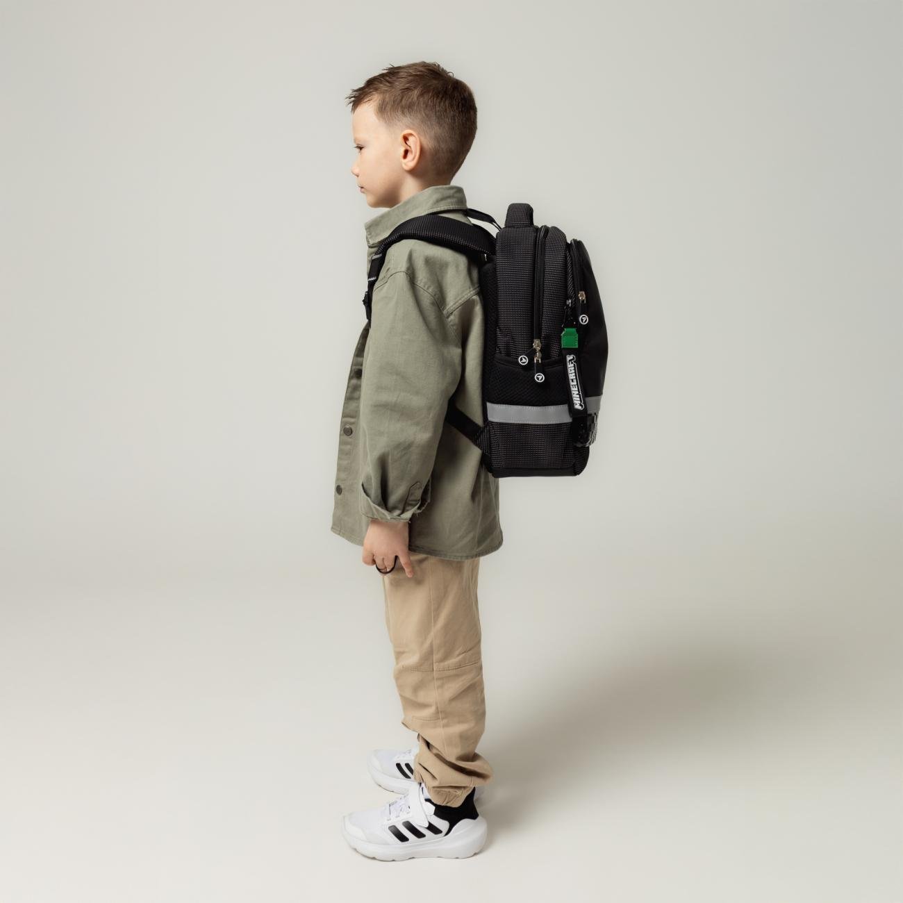 Шкільний рюкзак з чохлом від дощу YES Minecraft Game S-52 Ergo (559892/995082) - фото 7 Шкільний рюкзак з чохлом від дощу YES Minecraft Game S-52 Ergo (559892/995082) - фото 7