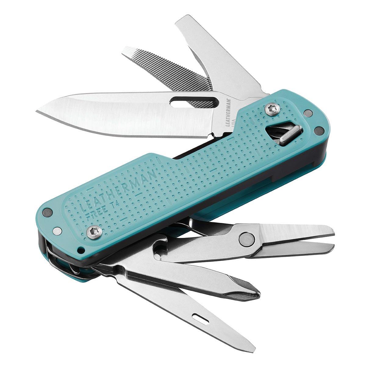 Мультитул Leatherman Free T4 Arctic 17 інструментів (832867) - фото 5