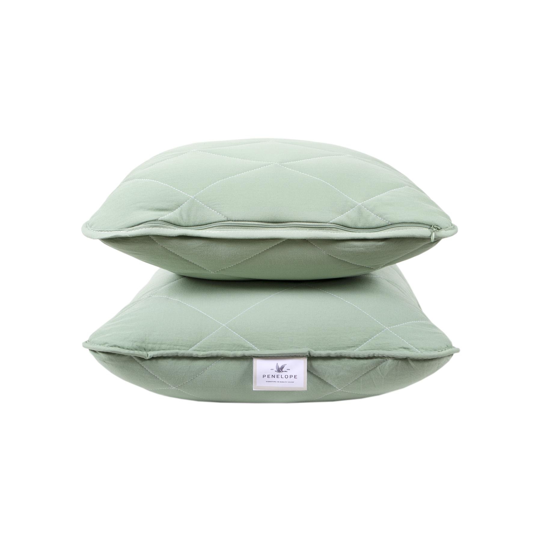 Ковдра з подушками Penelope Colors in Comfort євро Зелений (svt-2000022343459) - фото 7 Ковдра з подушками Penelope Colors in Comfort євро Зелений (svt-2000022343459) - фото 7