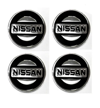Наклейки на ковпаки Nissan 90 мм 4 шт. (1386839205)