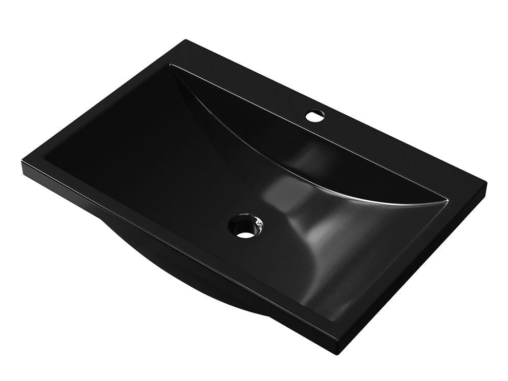 Умивальник накладний Status Braun Low Black (696) - фото 4