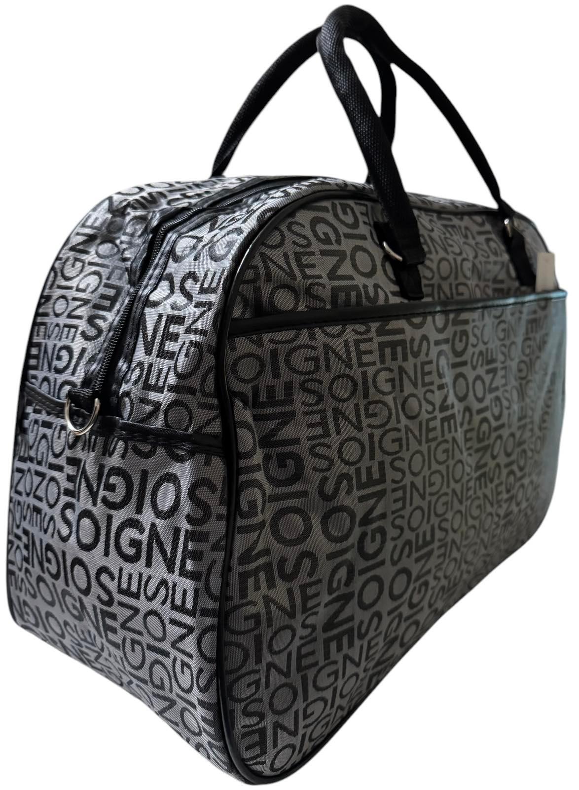 Сумка дорожня ручна поклажа з довгим ремінем через плече Сірий(8809GG) - фото 2 Сумка дорожня ручна поклажа з довгим ремінем через плече Сірий(8809GG) - фото 2