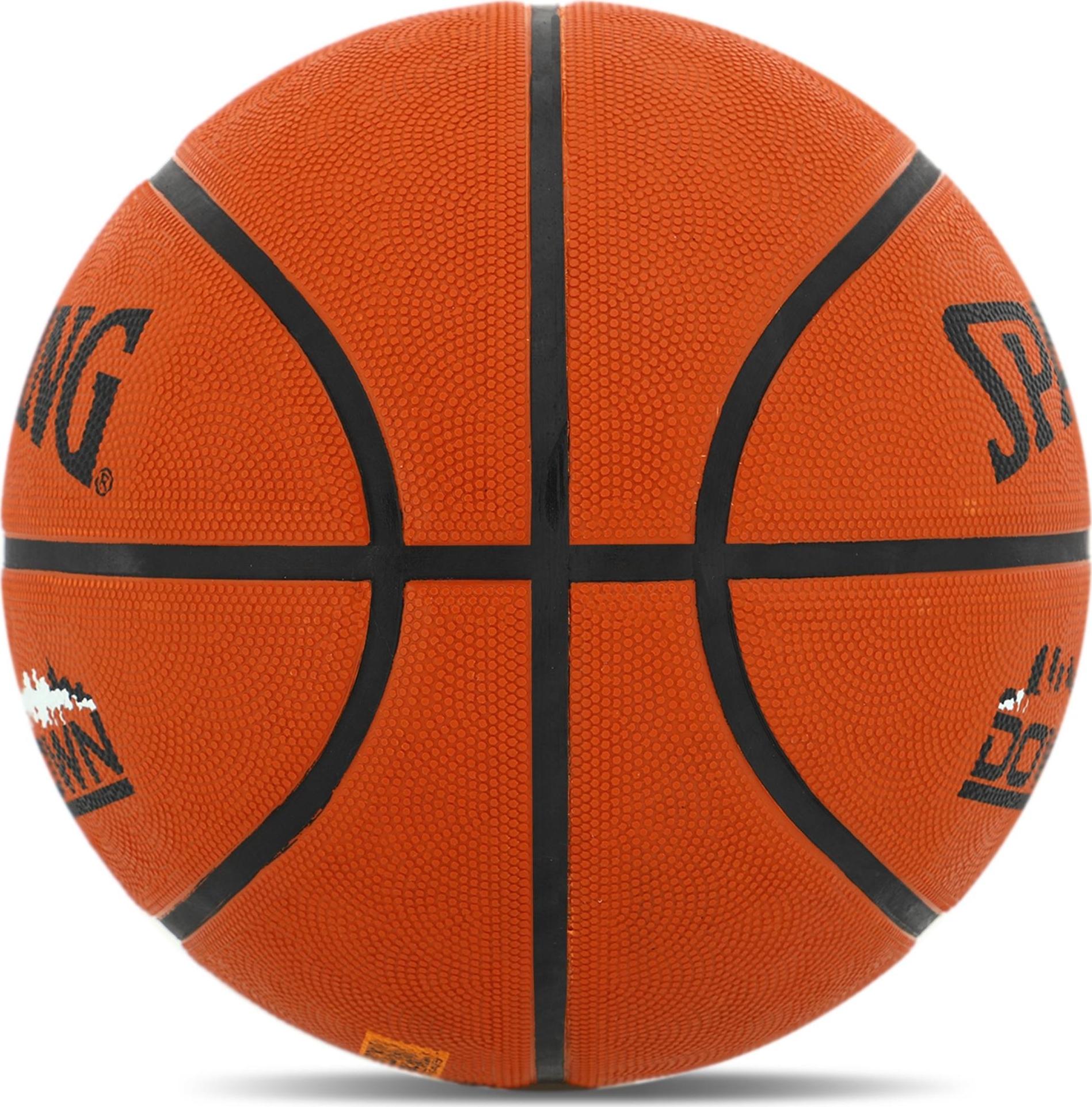 Баскетбольний м'яч Spalding DOWNTOWN р. 7 Помаранчевий (84363Z) - фото 3 Баскетбольний м'яч Spalding DOWNTOWN р. 7 Помаранчевий (84363Z) - фото 3