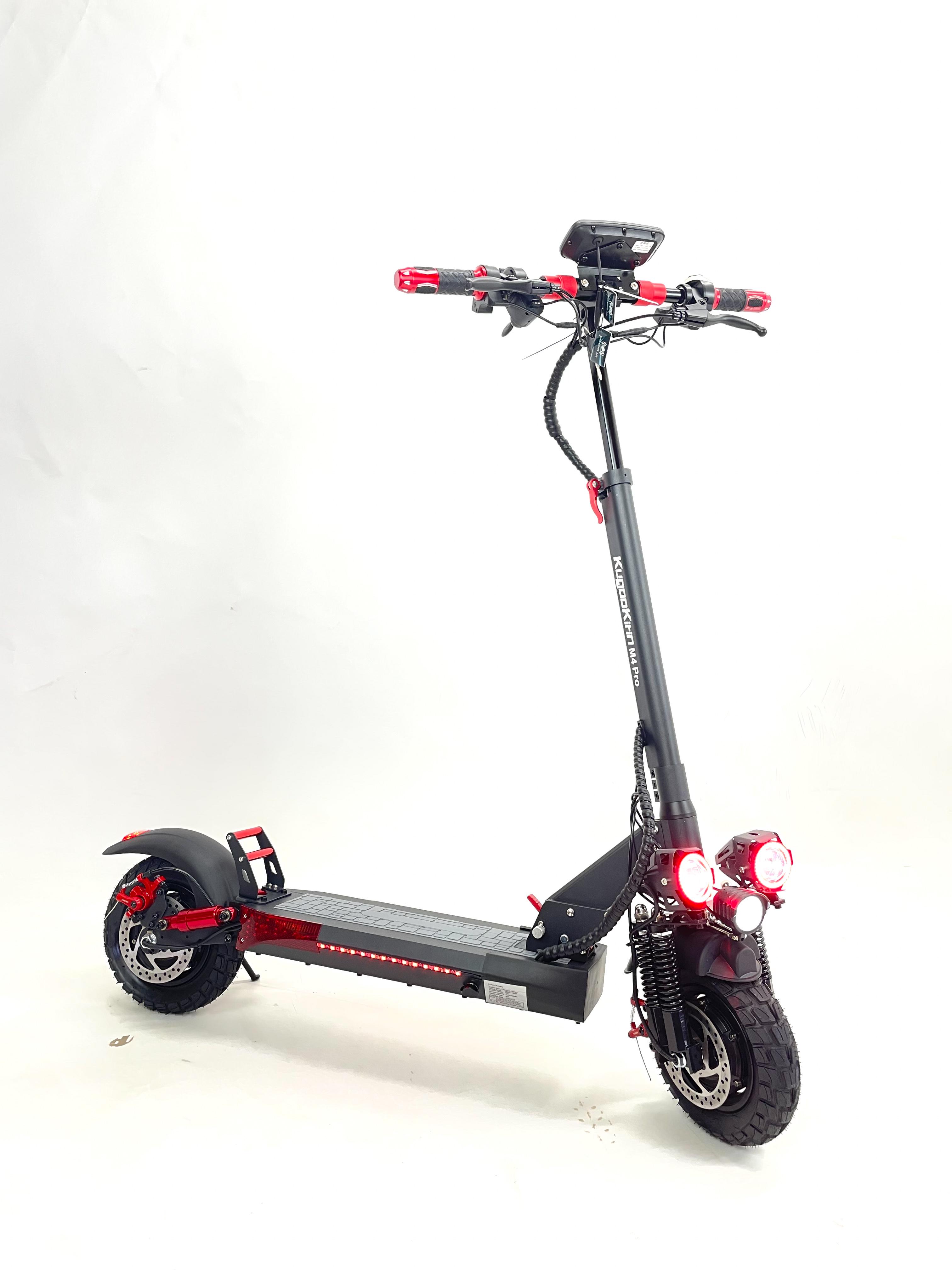 Электросамокат Kugoo Kirin M4 Pro 10,5" 2000Wx2 48V 21 Ah полный привод (КМР4-4000)