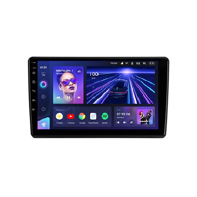 Штатная магнитола Teyes CC3 4+64 Gb Hyundai Elantra 3(0 Din)2003-2010 9"