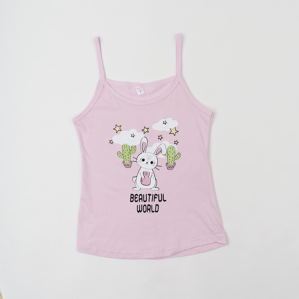 Пижама Boyraz 13519х37 майка/шорты L Розовый (177594) - фото 2 Пижама Boyraz 13519х37 майка/шорты L Розовый (177594) - фото 2