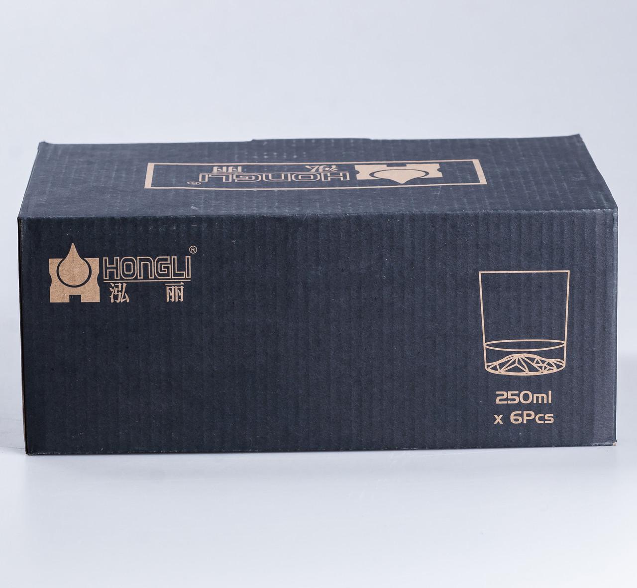 Набор стаканов стеклянный 6 шт. по 250 мл Прозрачный - фото 3 Набор стаканов стеклянный 6 шт. по 250 мл Прозрачный - фото 3