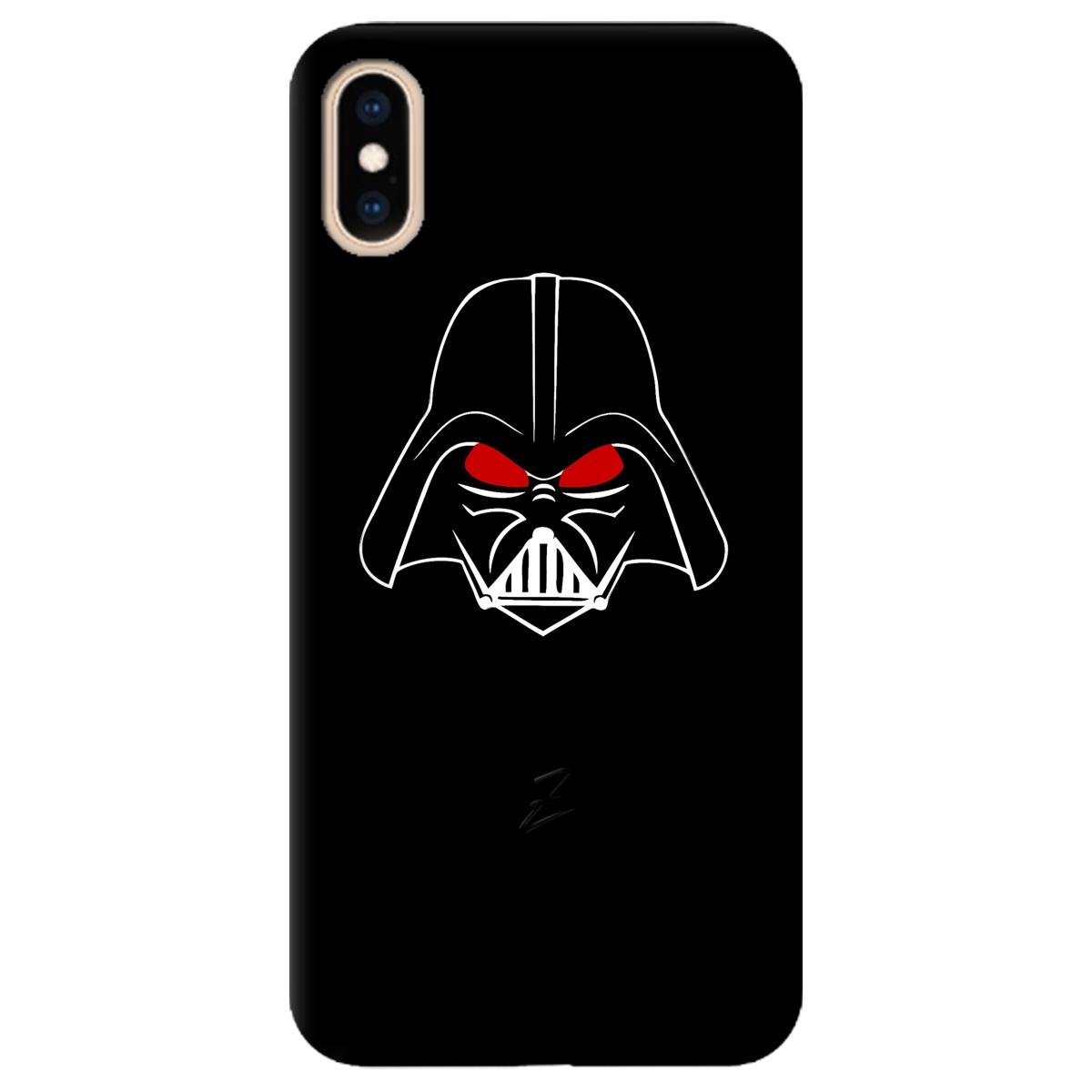 Силиконовый чехол Zorrov для Apple iPhone XS - Dark side (11170040086051960)