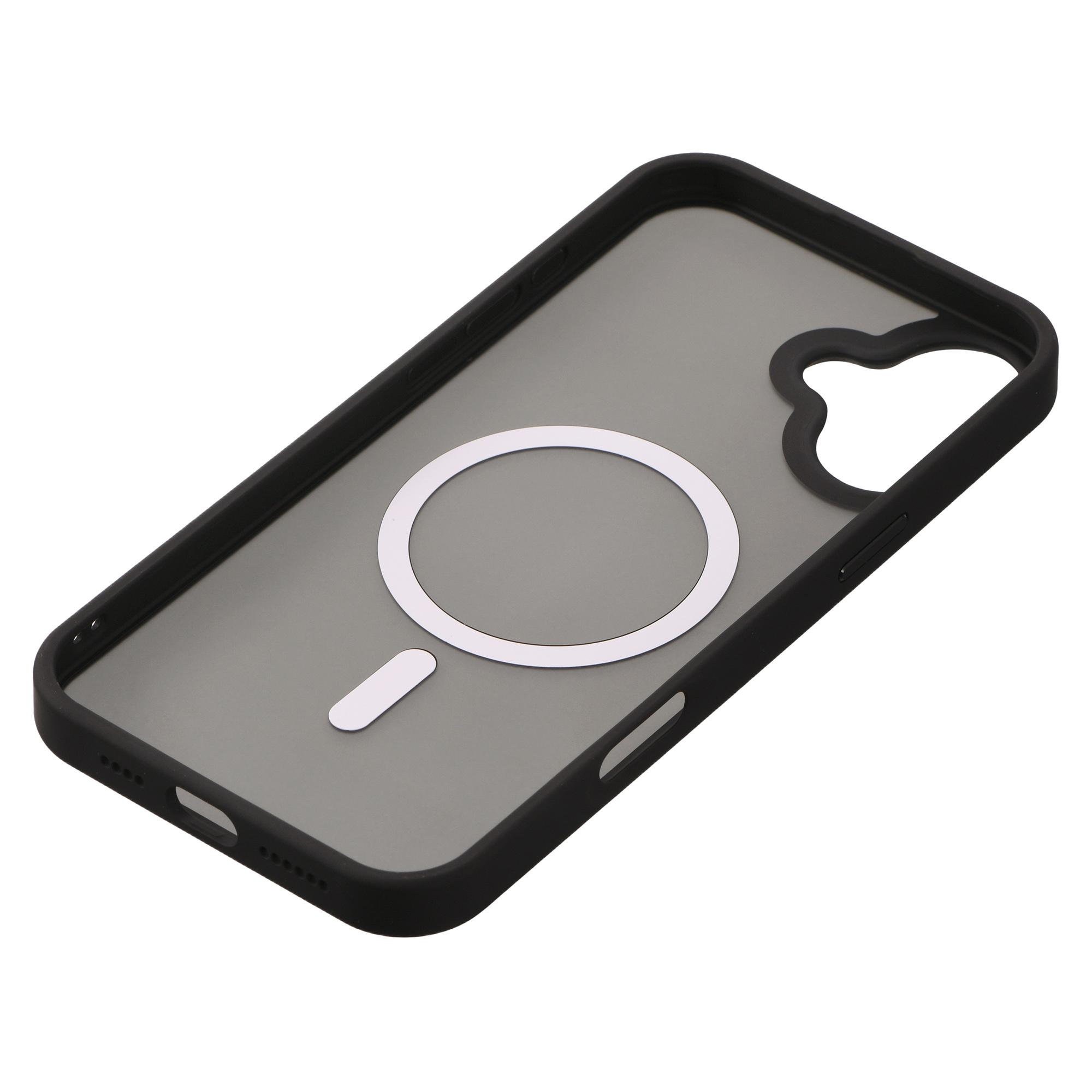 Чехол для телефона 2E Basic для iPhone 16 Plus Soft Touch MagSafe Cover Черный (2E-IPH-16PL-OCLS-BK) - фото 4 Чехол для телефона 2E Basic для iPhone 16 Plus Soft Touch MagSafe Cover Черный (2E-IPH-16PL-OCLS-BK) - фото 4