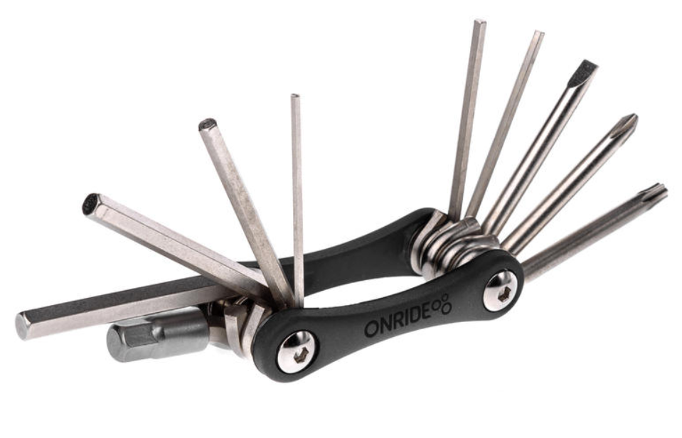 Мультитул OnRide Twist20 10 функцій шестиграники викрутки T25 Torx (6936116100911)