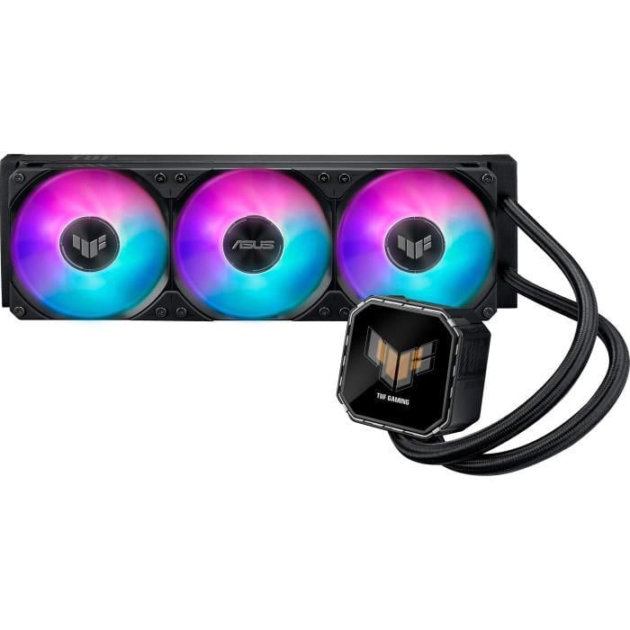 Система жидкостного охлаждения Asus TUF Gaming LC 360 ARGB LCD 360 мм IPS-дисплей 2,8" 2600 об/мин Black (90RC01A1-B0EAY0)