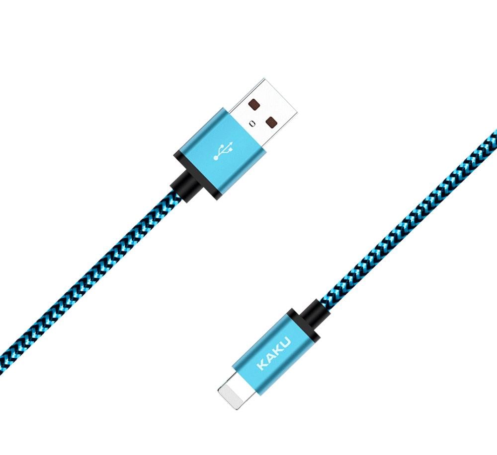 USB кабель Kaku KSC-107 USB-Lightning 1 м Blue (1251621135)