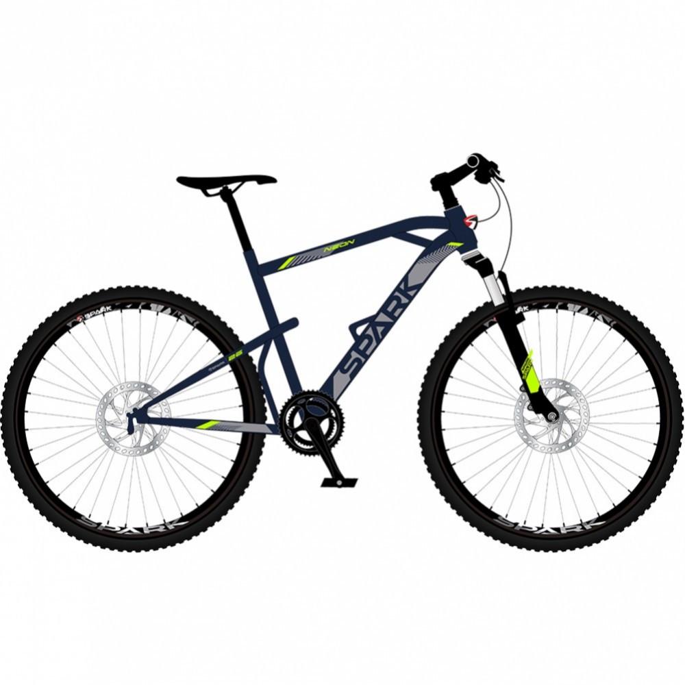 Велосипед Spark Neon 19 горный 2-х подвесный колеса 26'' стальная рама 19'' (1491244230)