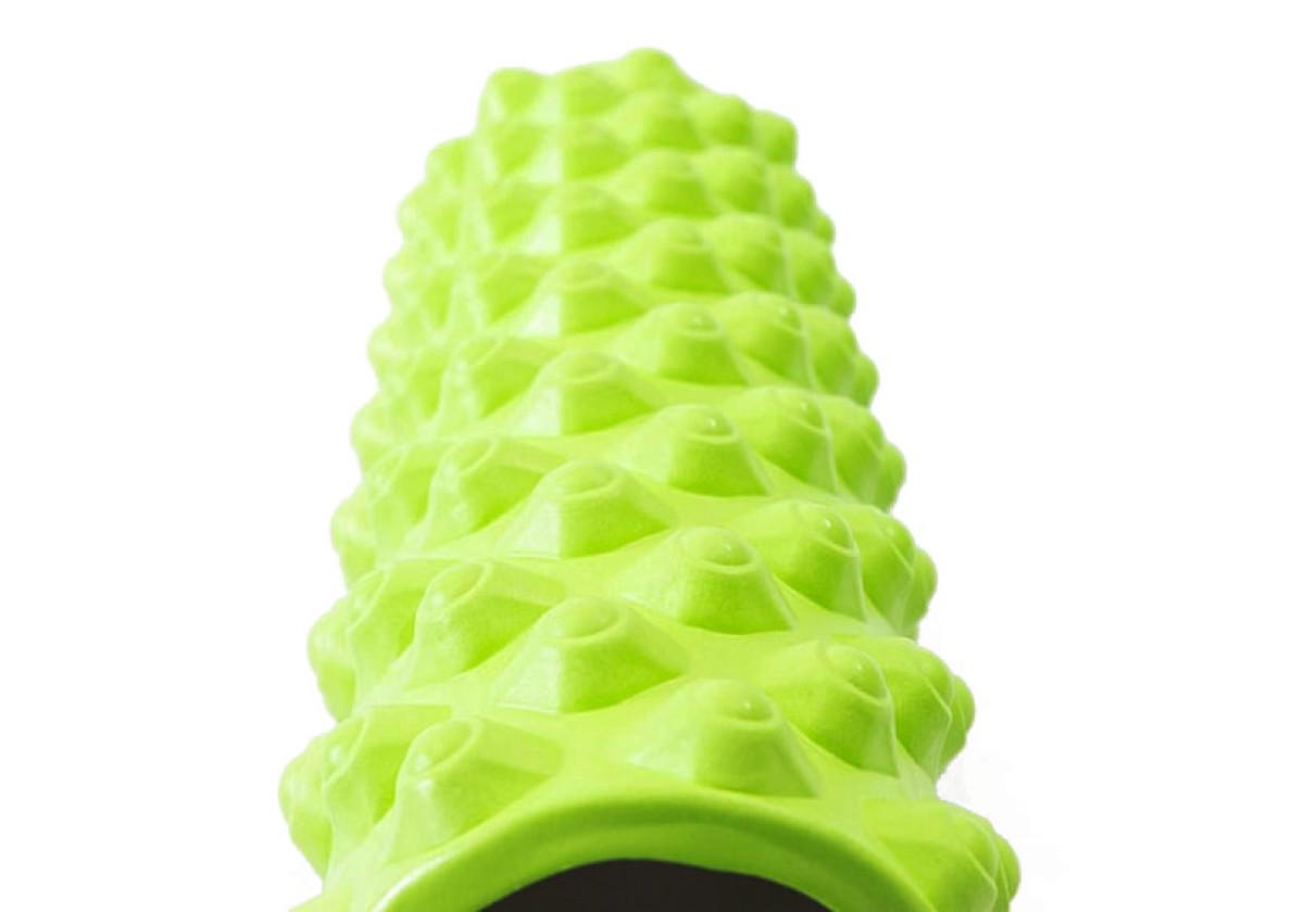 Масажний ролик EasyFit Grid Roller Extreme 45 см Салатовий (EF-2051-GN) - фото 3