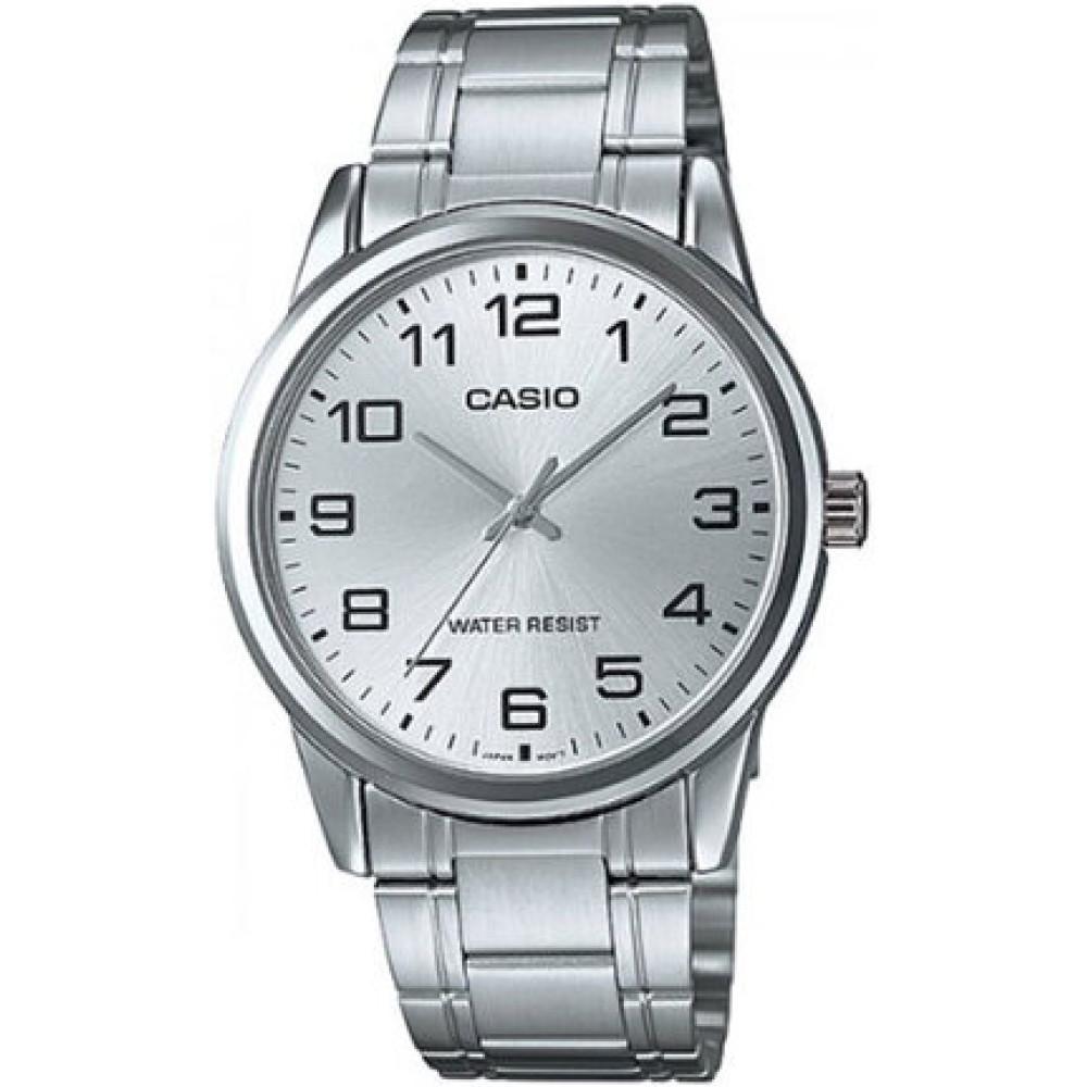 Наручные часы мужские Casio MTP-V001D-7BUDF d 38 мм Серебряный (2485174096)