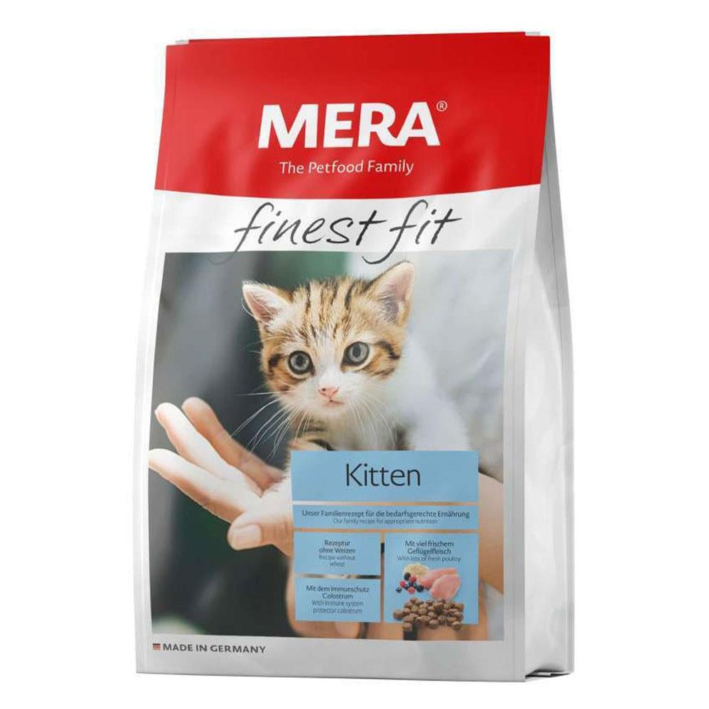Корм сухой MERA finest fit Kitten для котят со свежим мясом птицы и лесными ягодами 1,5 кг
