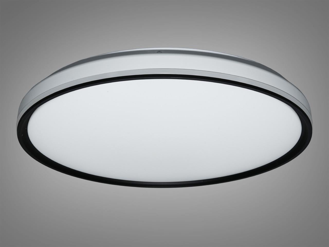 Потолочный светильник светодиодный для ванной комнаты 72W WF-71BK-LS Черный (2295952142) Потолочный светильник светодиодный для ванной комнаты 72W WF-71BK-LS Черный (2295952142)