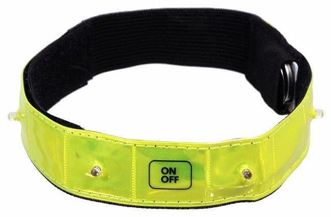 Світловідбиваюча стрічка зі світлодіодами Compass DO 01587 універсальна Жовтий