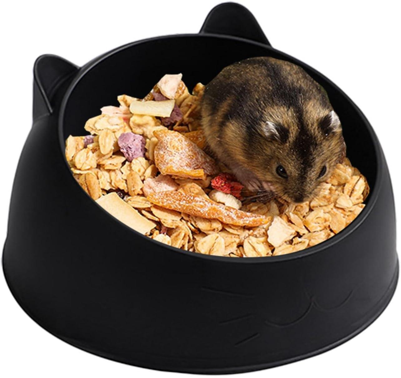 Миска для кормления кошек и грызунов устойчивая с ушками пластиковая 13x7 см Черный (D-0160) - фото 4 Миска для кормления кошек и грызунов устойчивая с ушками пластиковая 13x7 см Черный (D-0160) - фото 4