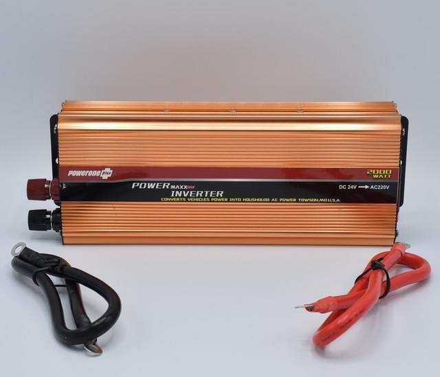 Преобразователь автоинвертор PowerOne+ 24 V 220V 2000W+USB (SST 2000A) - фото 2 Преобразователь автоинвертор PowerOne+ 24 V 220V 2000W+USB (SST 2000A) - фото 2