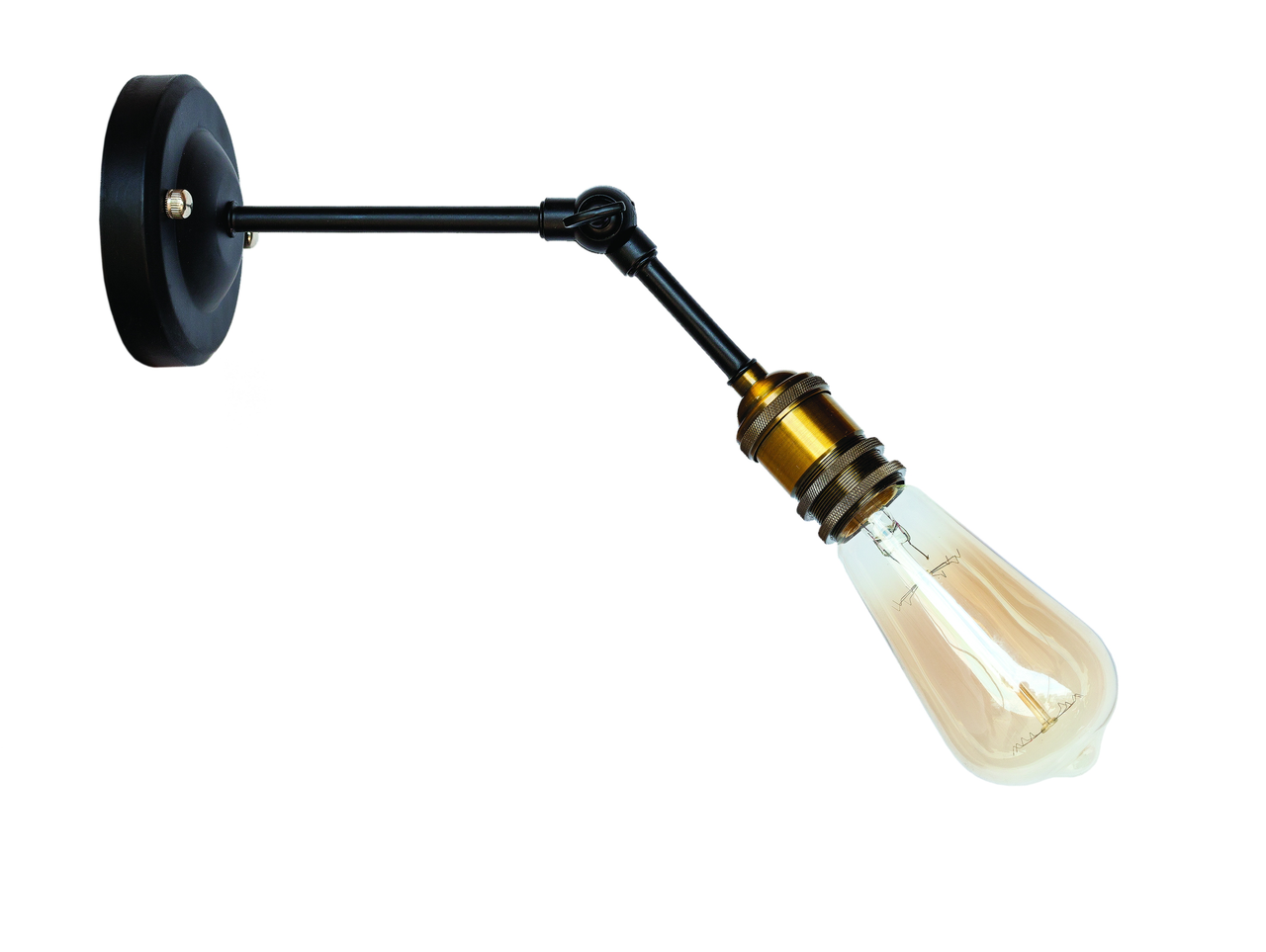 Бра Levistella Lofty с патроном AMP14 Черный/Золотой (1963530506)