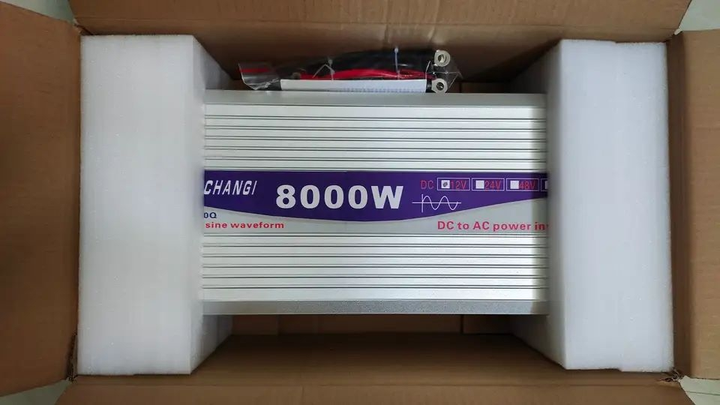 Перетоврювач напруги CHANGI CJ-8000Q 12 / 230 В інвертор чиста синусоїда 8000W/4000W (8000Q) - фото 6 Перетоврювач напруги CHANGI CJ-8000Q 12 / 230 В інвертор чиста синусоїда 8000W/4000W (8000Q) - фото 6