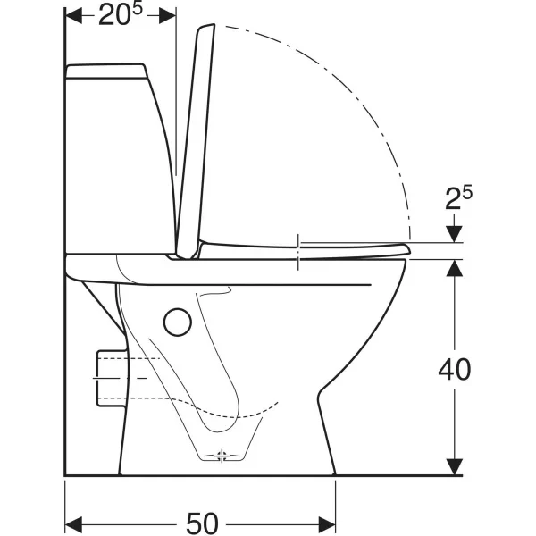 Бачок керамический для унитаза Kolo Runa нижний подвод (L84000000) - фото 7