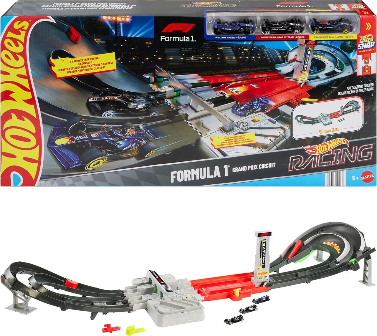 Трек Hot Wheels Гран-при Формула 1 с 3 машинками (JLB13)