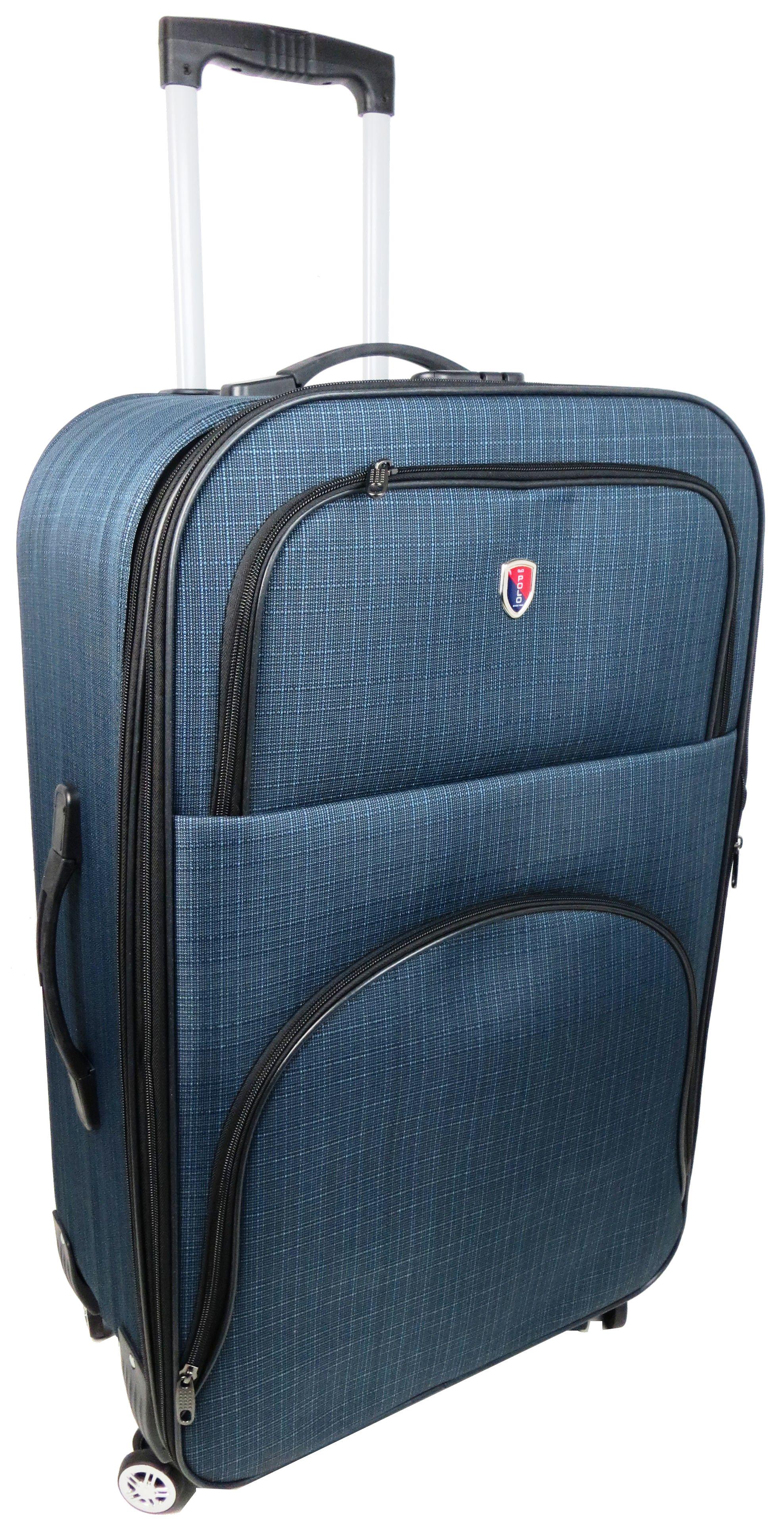 Валіза текстильна Gedox велика 100 л Темно-синій (1010.03 large navy)