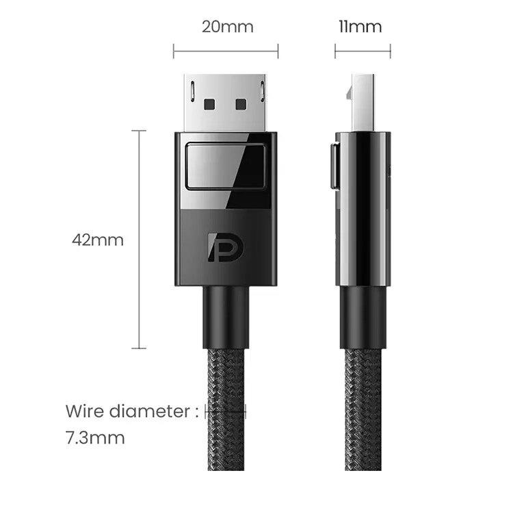 Кабель UGREEN DisplayPort v1.4 DP114 1,5 м (80391) - фото 13
