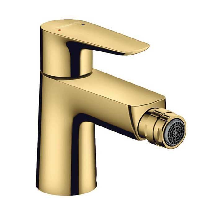 Змішувач для біде Hansgrohe Talis E з донним клапаном латунь Золотий (71720990)