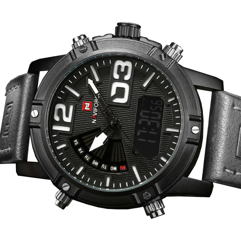 Часы мужские кварцевые NAVIFORCE 9095 Grey - фото 6 Часы мужские кварцевые NAVIFORCE 9095 Grey - фото 6