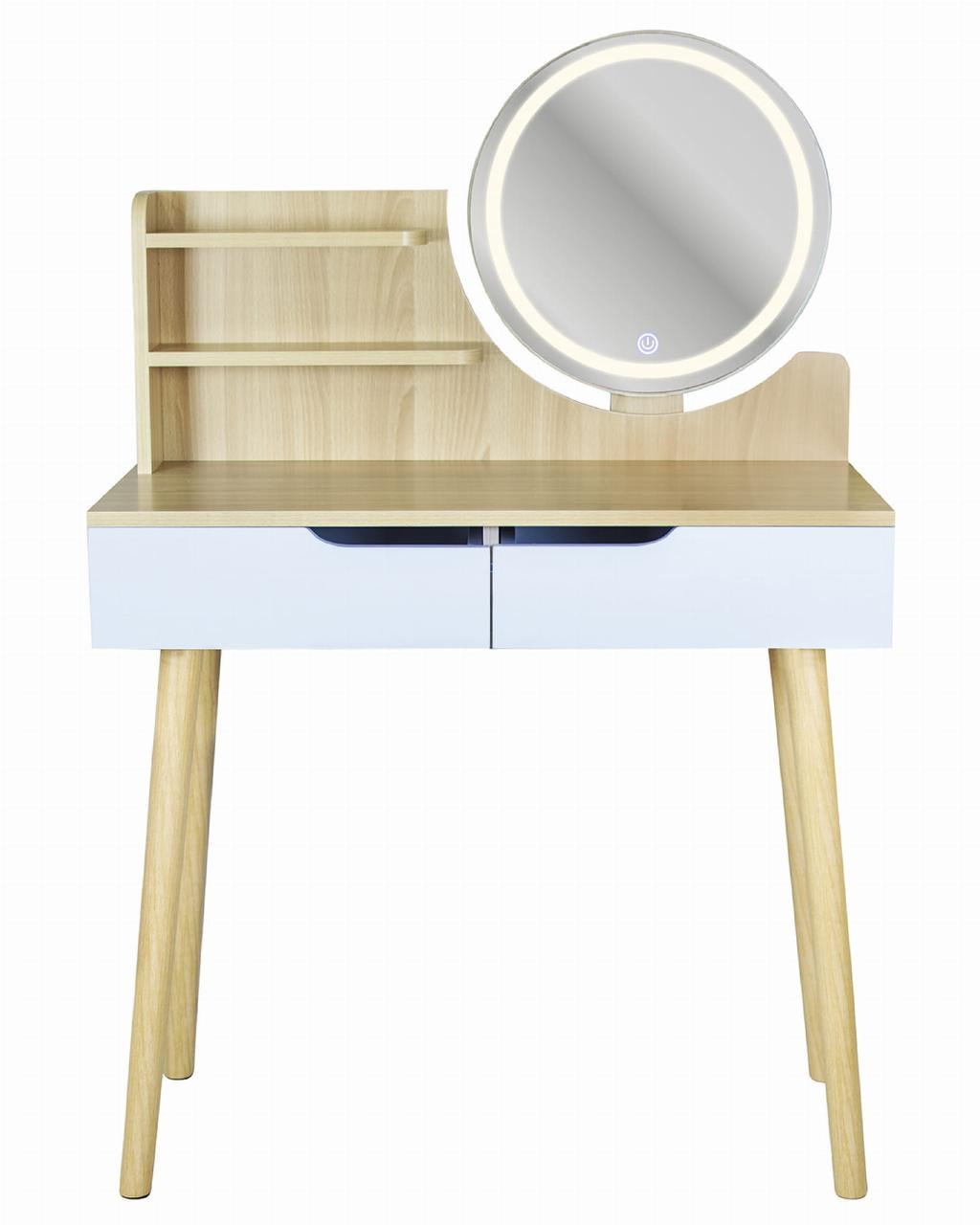 Туалетний столик JUMI Scandi 2 LED Buk (CM-254138)