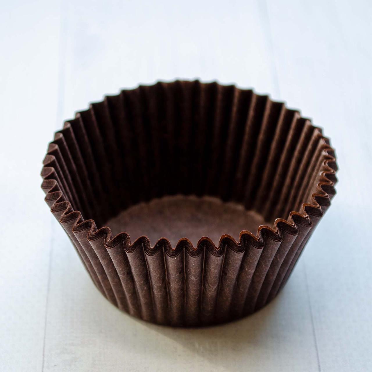 Формы для кексов/маффинов/капкейков бумажные 50х30 мм 100 шт. Коричневый (50078) Формы для кексов/маффинов/капкейков бумажные 50х30 мм 100 шт. Коричневый (50078)