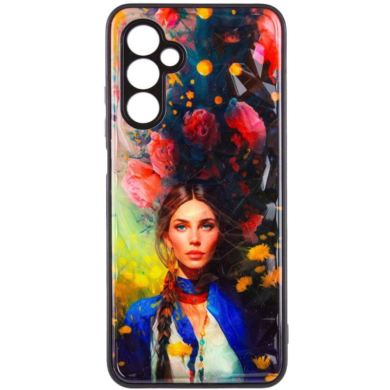 Противоударный TPU+PC чехол Prisma Ladies для Samsung Galaxy A05s Peonies