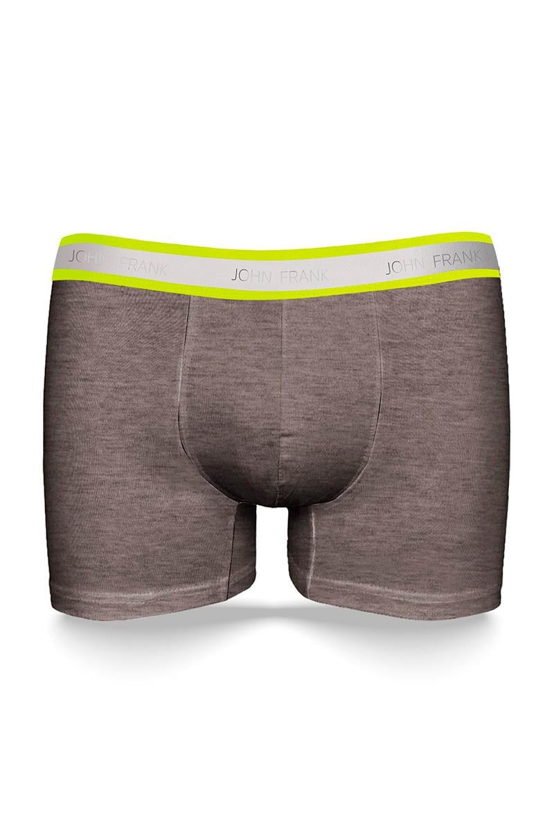 Трусы боксеры John Frank р. 48/M Серый (75400)