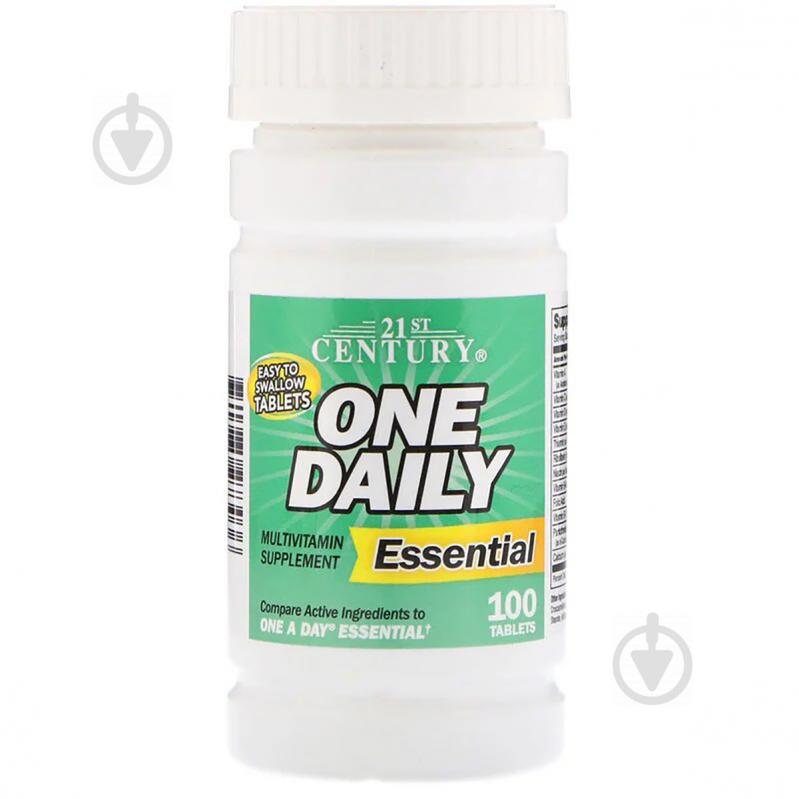 Ежедневные мультивитамины 21st Century One Daily Essential 100 таблеток (CEN27303)