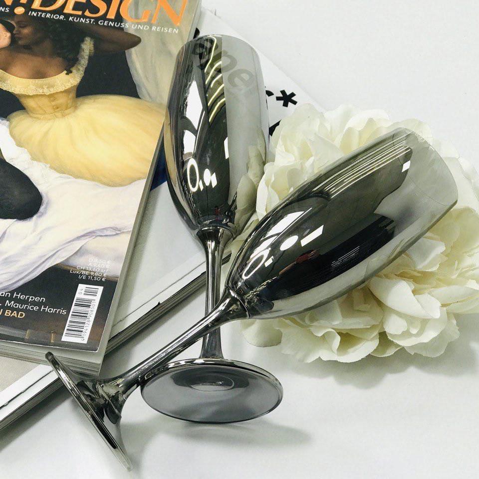 Бокал Живая вода для шампанского 200 мл Черный (21-36509-3) - фото 8 Бокал Живая вода для шампанского 200 мл Черный (21-36509-3) - фото 8