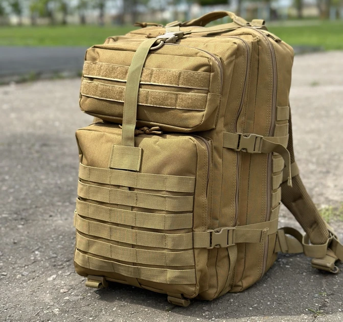 Рюкзак военный с системой Molle 50 л Койот (2549773927) Рюкзак военный с системой Molle 50 л Койот (2549773927)
