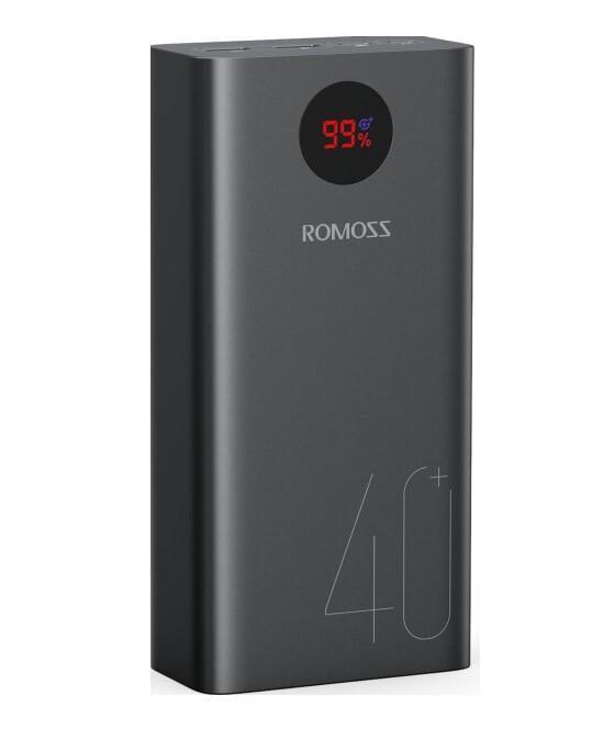 Повербанк Romoss PEA40 40000 mAh 18 W Чорний (PEA40-112-2A45)