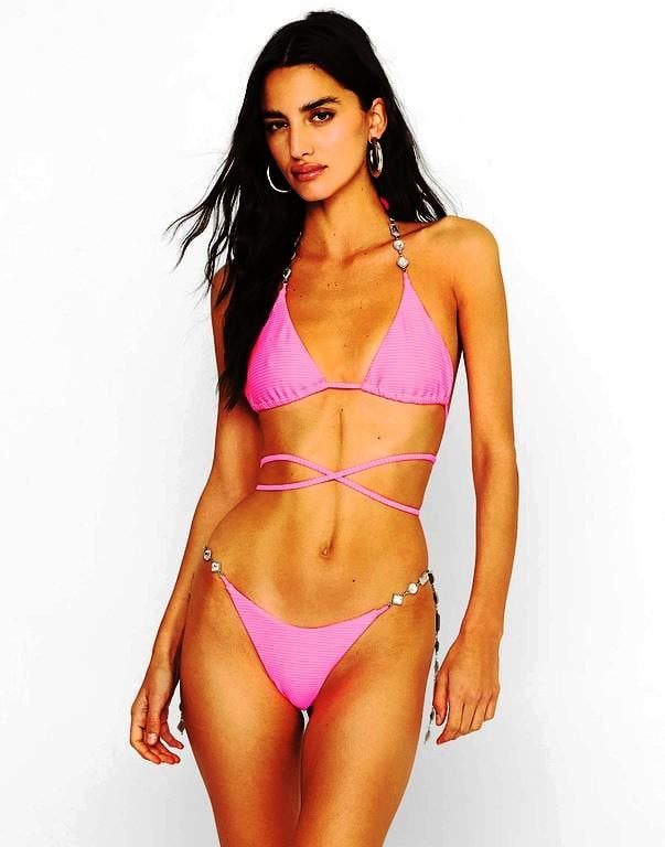 Плавки женские Beach Bunny S Розовый (B2321B1-pink)