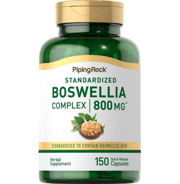 Екстракт босвеллії Piping Rock Boswellia Serrata Standardized Complex 800 мг 150 Caps