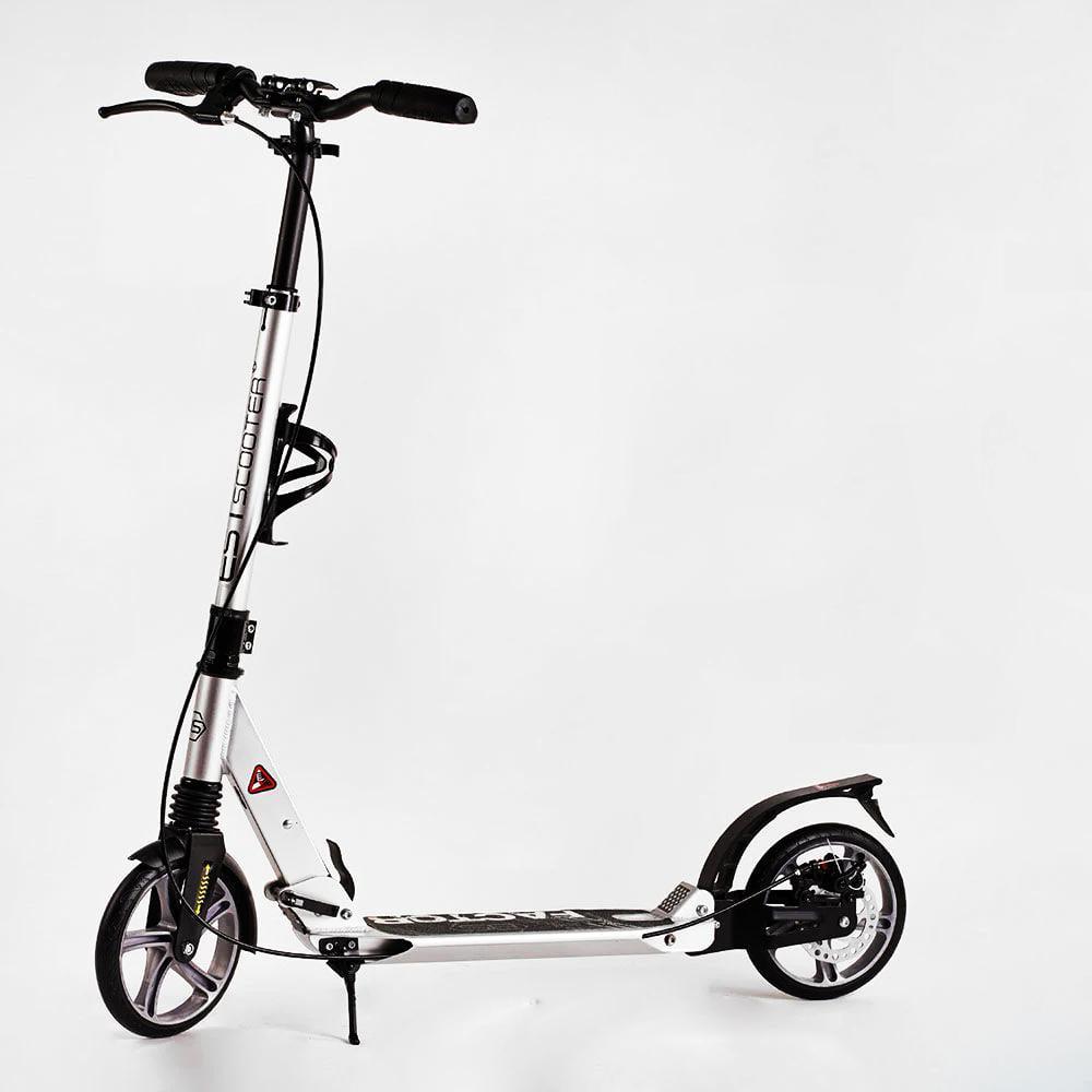 Самокат двухколесный складной Factor Silver (118488)