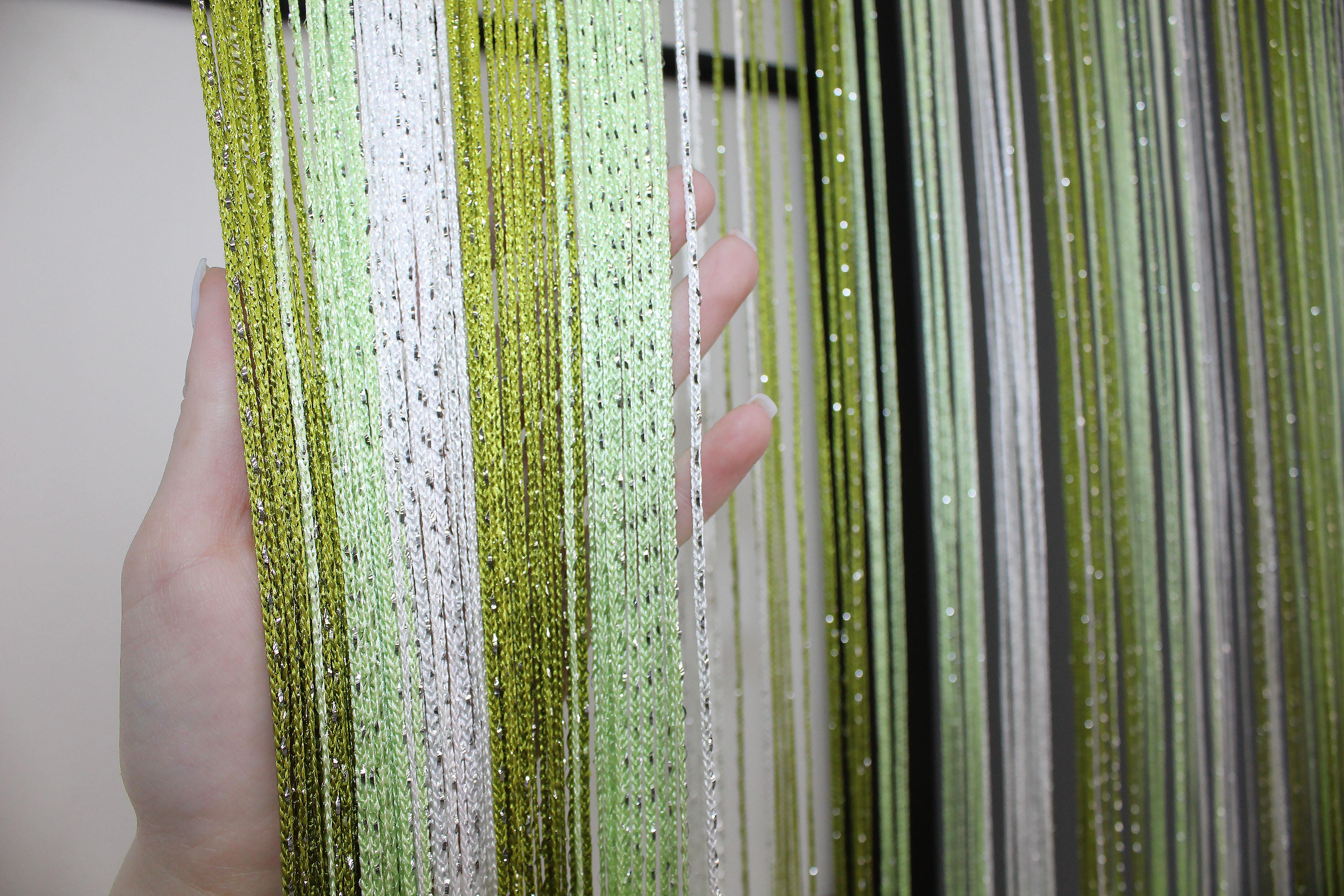 Шторы-нити Кисея с люрексом 300х300 см Разноцветный (61-030) - фото 7 Шторы-нити Кисея с люрексом 300х300 см Разноцветный (61-030) - фото 7