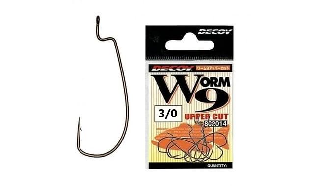 Гачки Decoy Worm 9 Upper Cut №3/0 7 шт. (1013-1562.00.64)