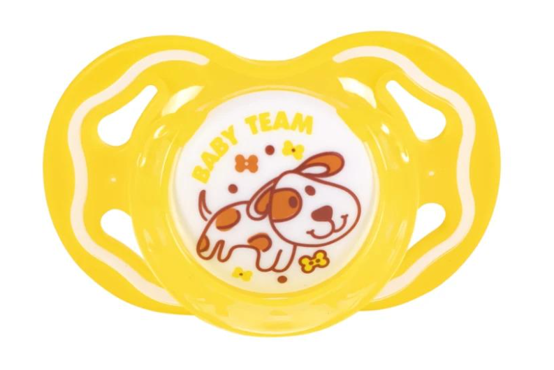 Пустышка силиконовая классическая 6+ (3014)