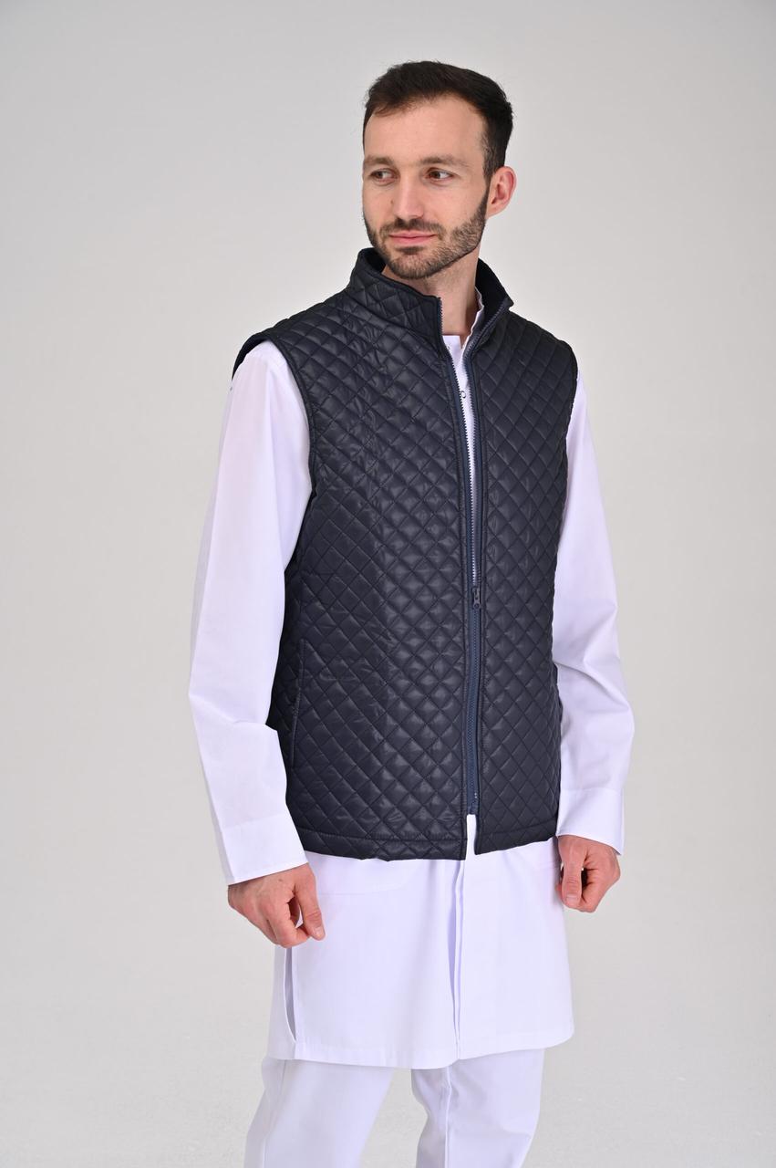 Жилет медичний чоловічий теплий TopLine Юкон 2 р. 46 Синій (31500-10-(46) - фото 1 Жилет медичний чоловічий теплий TopLine Юкон 2 р. 46 Синій (31500-10-(46) - фото 1